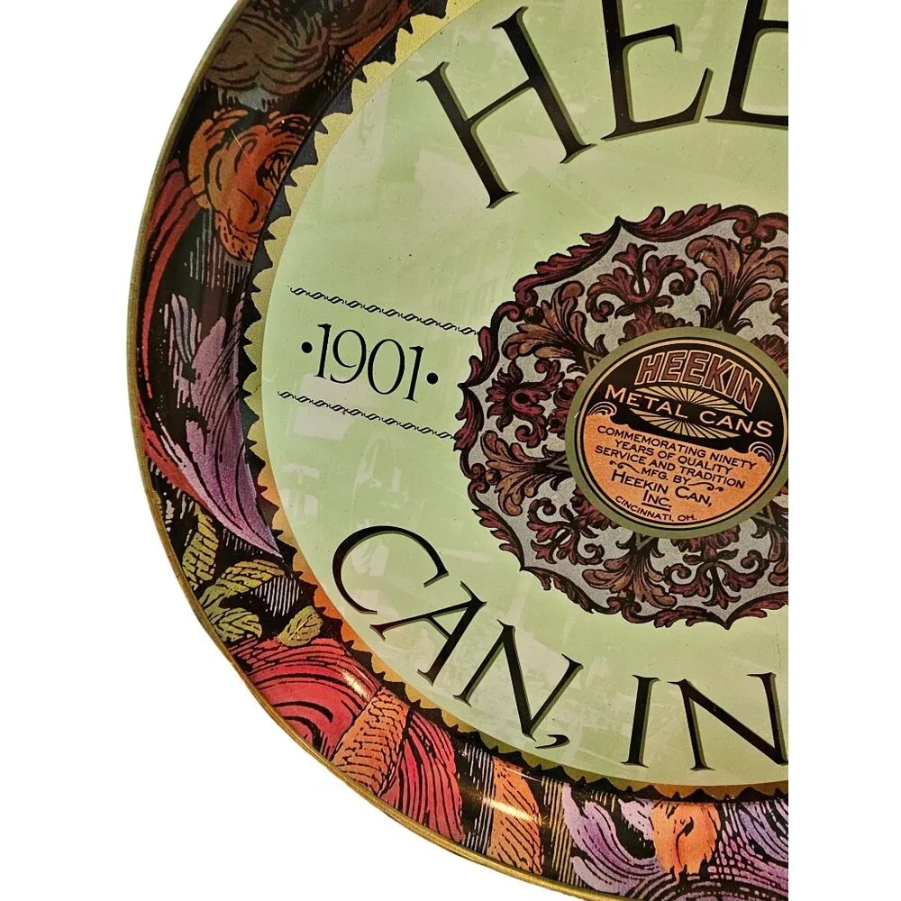 Heekin Can, Inc. Metal Tray Beer Serving Collectible 12